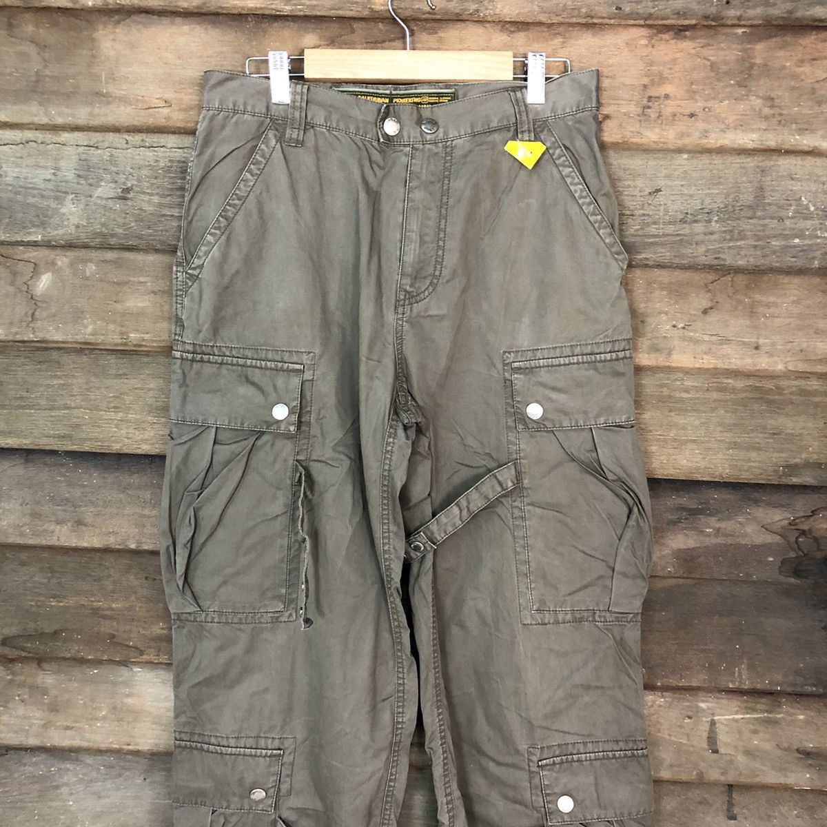 Who A.U. Whoau Brown multipocket seditionaries Cargo Pants #3986DL Size US 30 / EU 46 - 2 Thumbnail