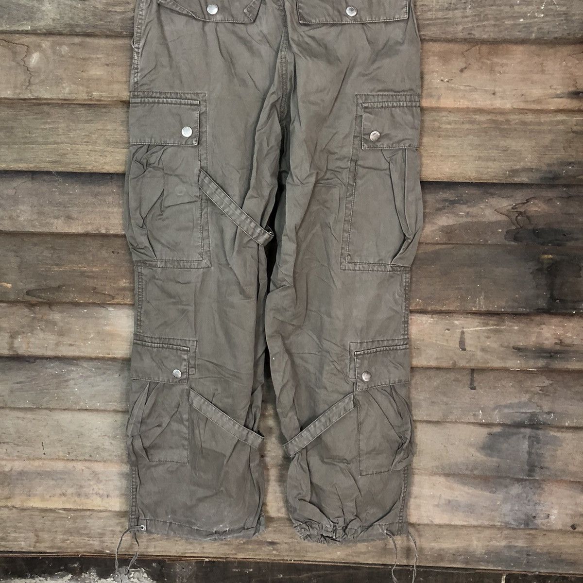 Who A.U. Whoau Brown multipocket seditionaries Cargo Pants #3986DL Size US 30 / EU 46 - 13 Thumbnail