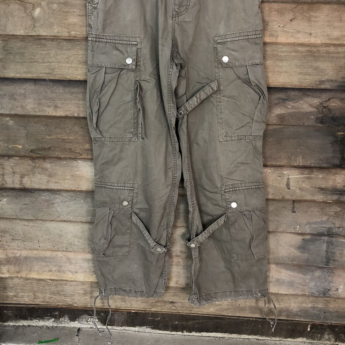Who A.U. Whoau Brown multipocket seditionaries Cargo Pants #3986DL Size US 30 / EU 46 - 3 Thumbnail