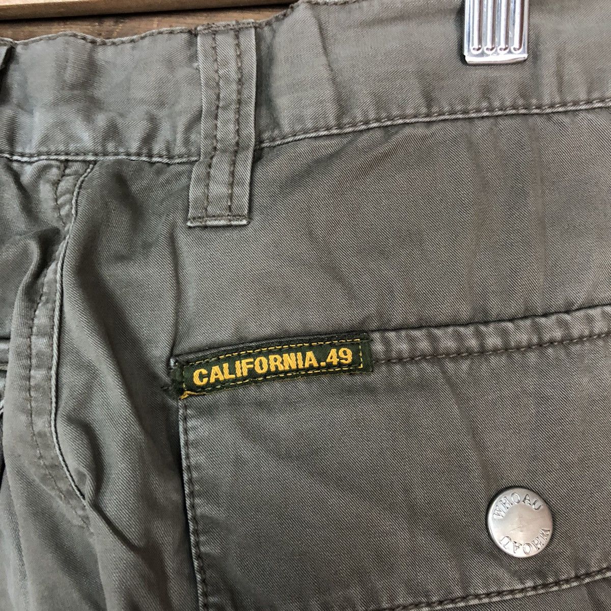 Who A.U. Whoau Brown multipocket seditionaries Cargo Pants #3986DL Size US 30 / EU 46 - 16 Thumbnail