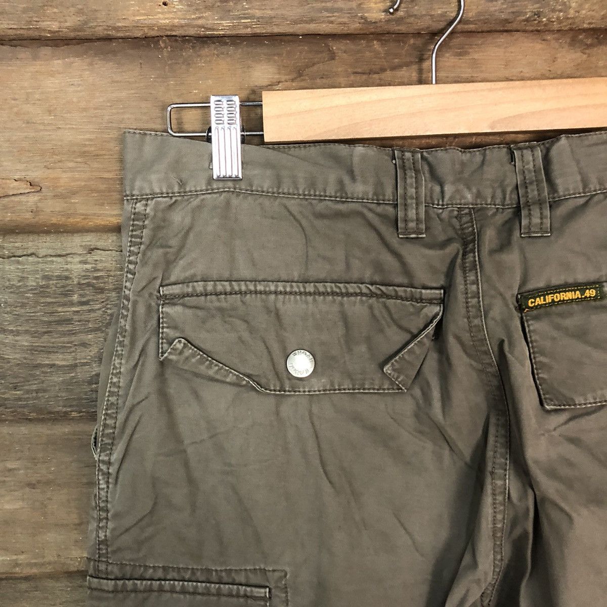Who A.U. Whoau Brown multipocket seditionaries Cargo Pants #3986DL Size US 30 / EU 46 - 14 Thumbnail