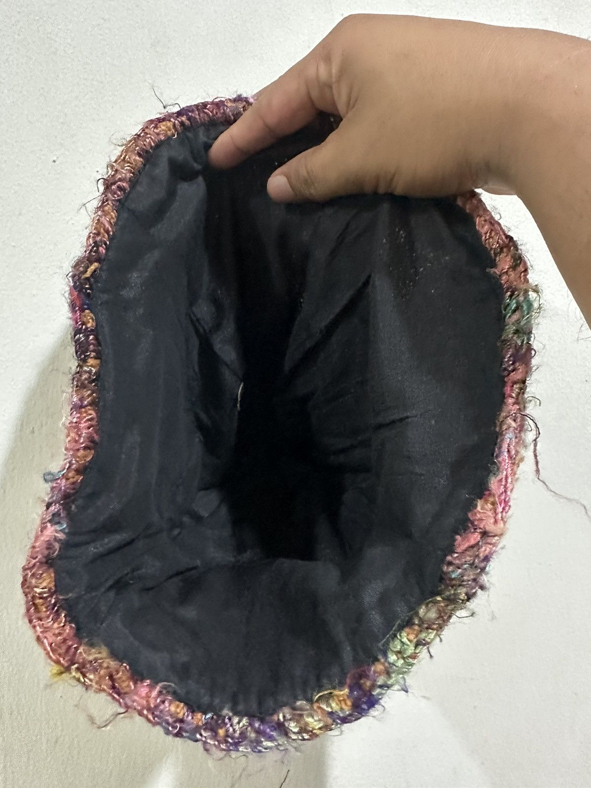 Japanese Brand Rare 💯 HEMP Unique Style Bucket Hat Size ONE SIZE - 5 Thumbnail