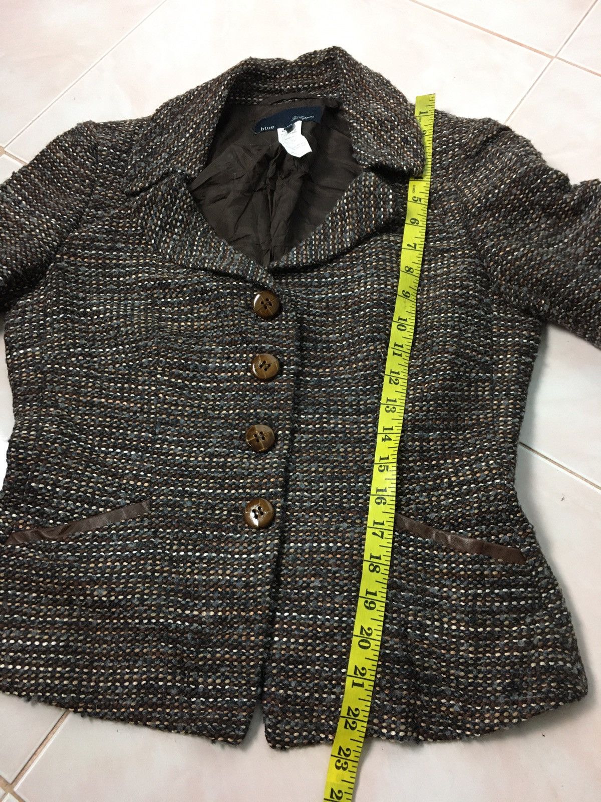 Les Copains Les Copains Wool Women Blazer Size S / US 4 / IT 40 - 15 Thumbnail