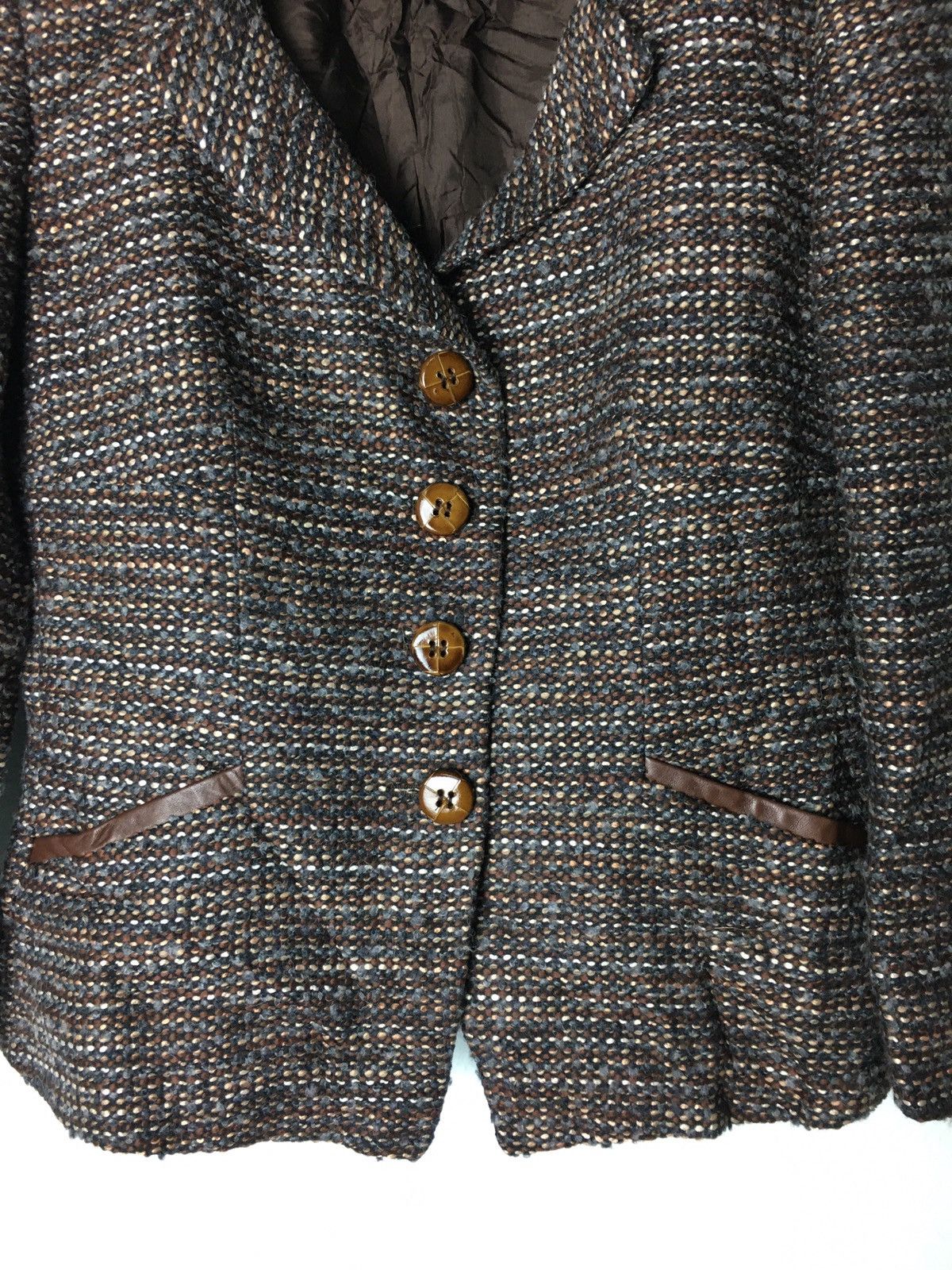 Les Copains Les Copains Wool Women Blazer Size S / US 4 / IT 40 - 5 Thumbnail