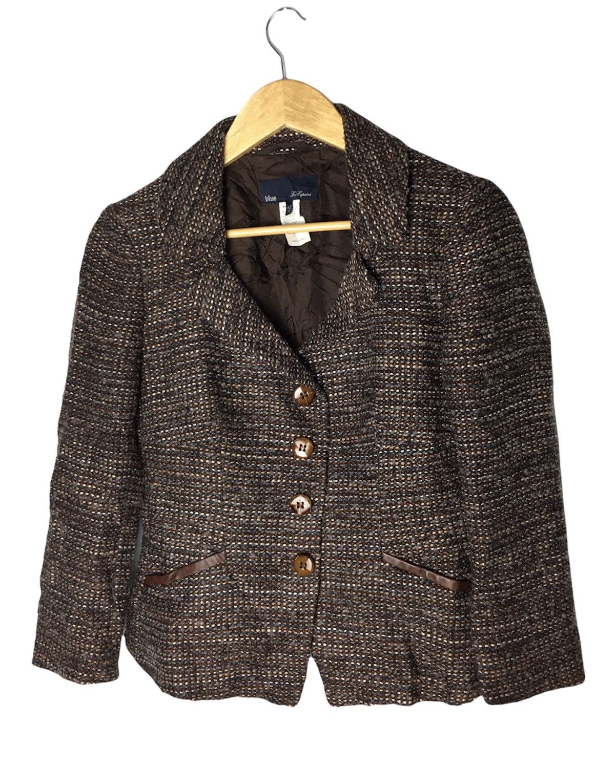 Les Copains Les Copains Wool Women Blazer Size S / US 4 / IT 40 - 1 Thumbnail