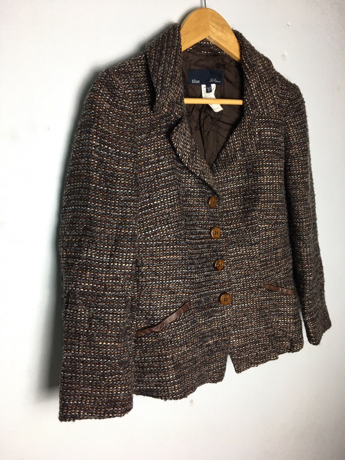 Les Copains Les Copains Wool Women Blazer Size S / US 4 / IT 40 - 4 Thumbnail