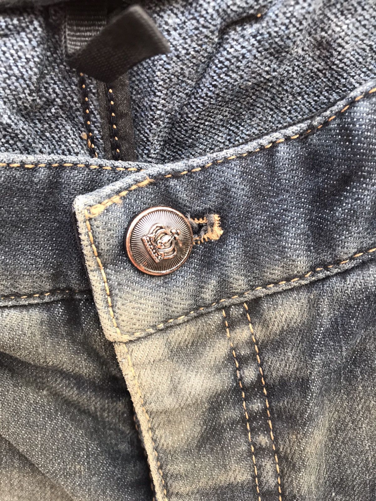 Designer × Dolce & Gabbana STEALS💥 DOLCE & GABBANA DISTRESSED DENIM Size US 33 - 6 Thumbnail