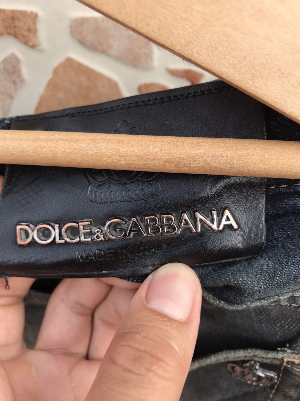 Designer × Dolce & Gabbana STEALS💥 DOLCE & GABBANA DISTRESSED DENIM Size US 33 - 4 Thumbnail