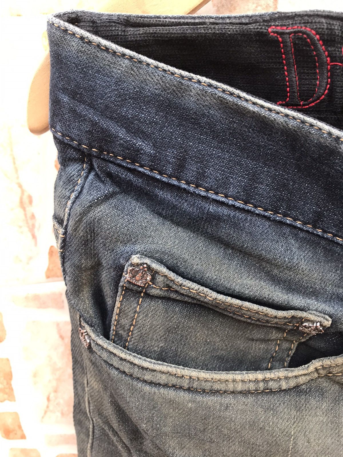 Designer × Dolce & Gabbana STEALS💥 DOLCE & GABBANA DISTRESSED DENIM Size US 33 - 9 Thumbnail