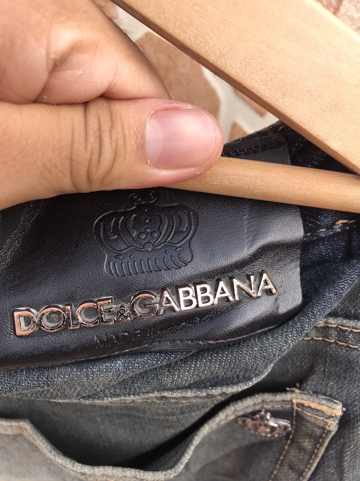 Designer × Dolce & Gabbana STEALS💥 DOLCE & GABBANA DISTRESSED DENIM Size US 33 - 11 Thumbnail