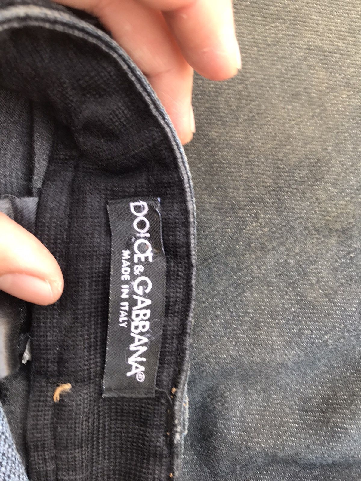 Designer × Dolce & Gabbana STEALS💥 DOLCE & GABBANA DISTRESSED DENIM Size US 33 - 16 Thumbnail