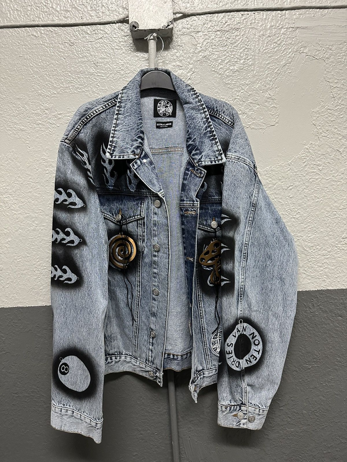 Dries Van Noten DRIES VAN NOTEN X STÜSSY DENIM JACKET | Grailed