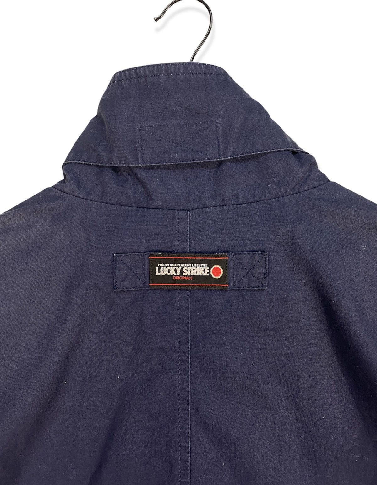 Lucky Brand Vintage Lucky Strike Trench Jacket Size US L / EU 52-54 / 3 - 5 Thumbnail