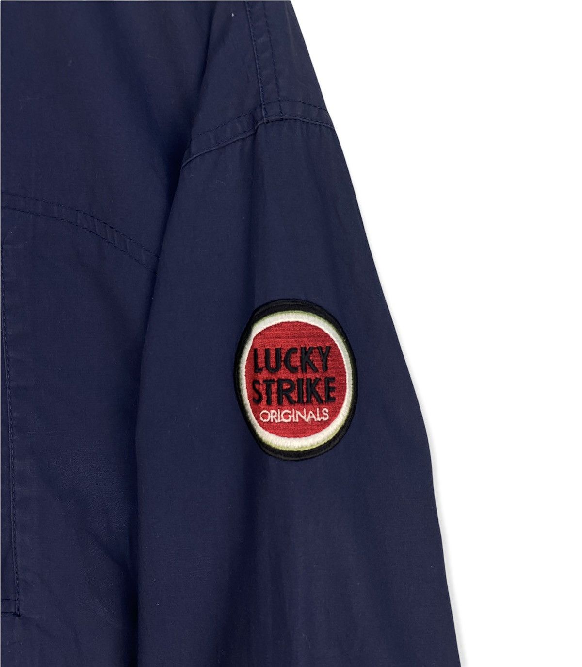 Lucky Brand Vintage Lucky Strike Trench Jacket Size US L / EU 52-54 / 3 - 3 Thumbnail
