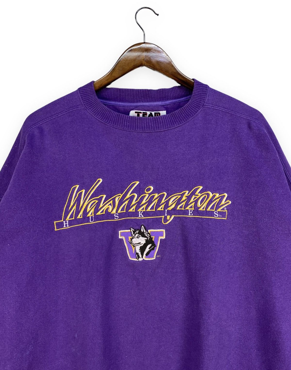 Vintage Vintage Washington Huskies University Sweatshirt Size US XL / EU 56 / 4 - 2 Thumbnail