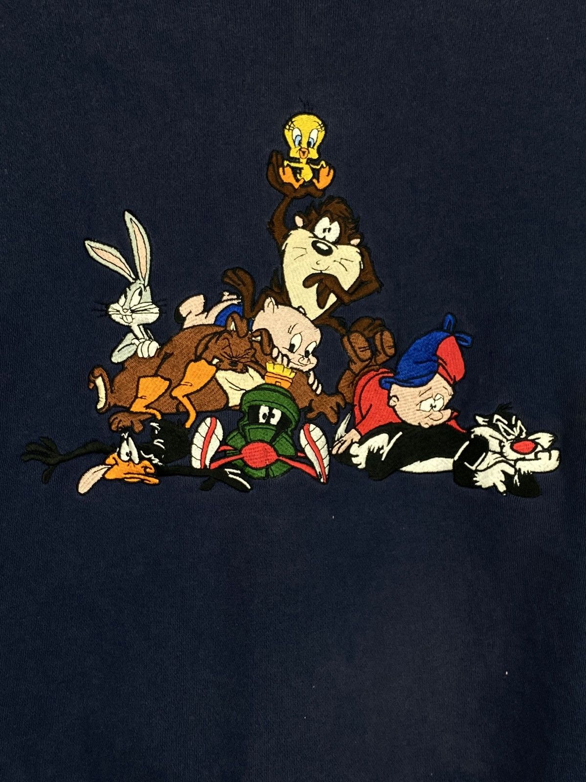 Warner Bros Vintage 90s Warner Bros Sweatshirt Size US L / EU 52-54 / 3 - 5 Thumbnail