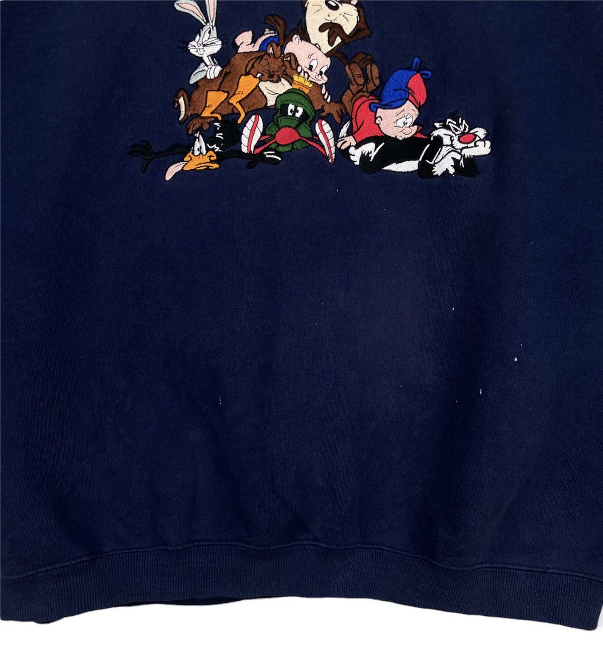 Warner Bros Vintage 90s Warner Bros Sweatshirt Size US L / EU 52-54 / 3 - 3 Thumbnail