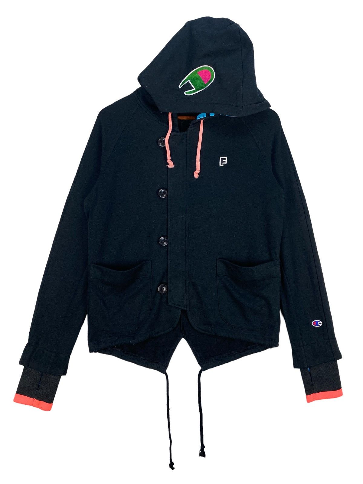 Issey Miyake Frapbois X Champion Hoodie Jacket