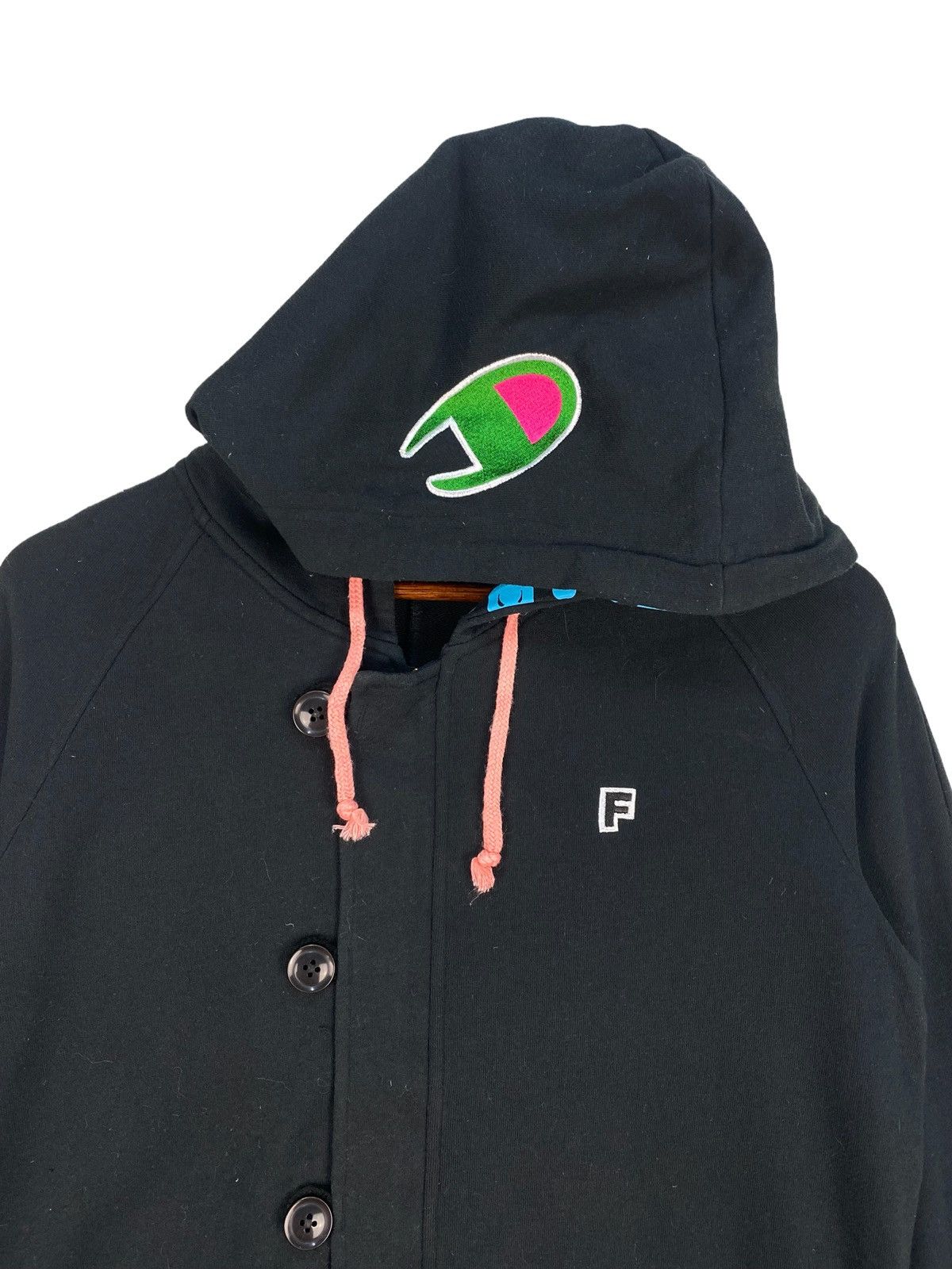 Issey Miyake Frapbois X Champion Hoodie Jacket