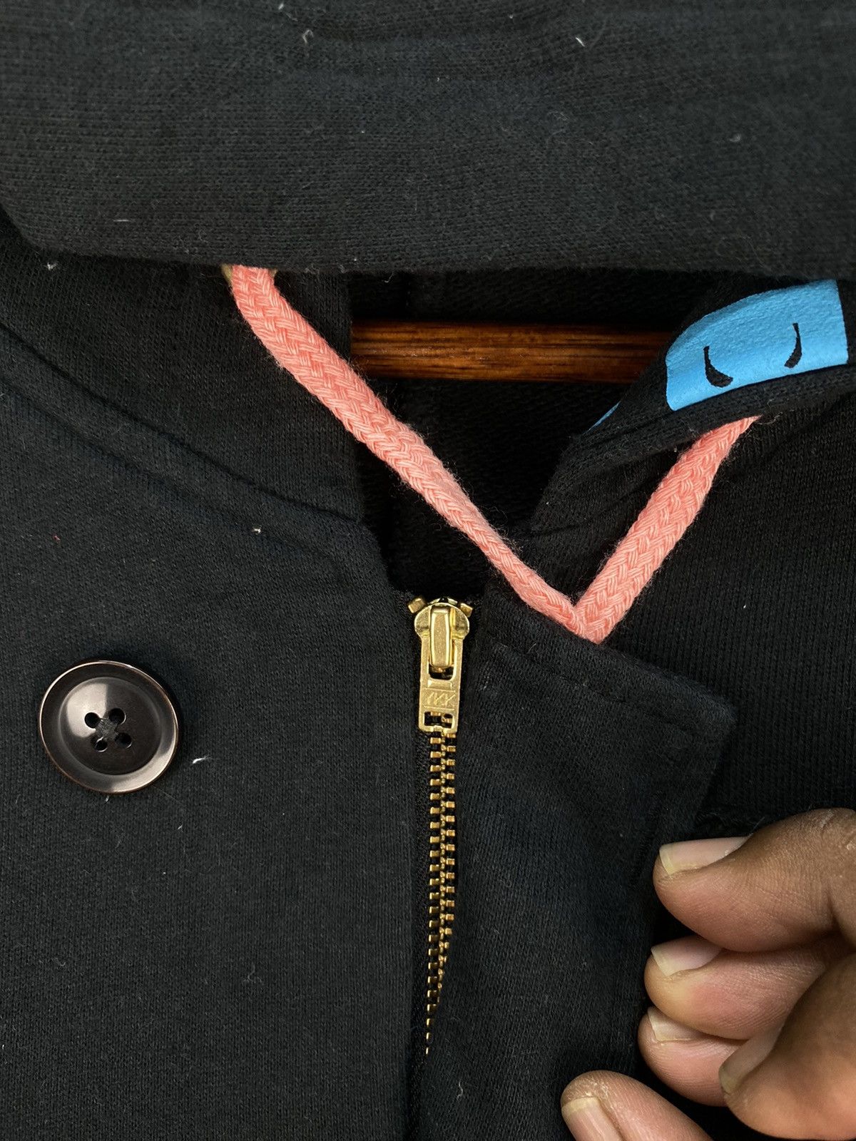 Issey Miyake Frapbois X Champion Hoodie Jacket