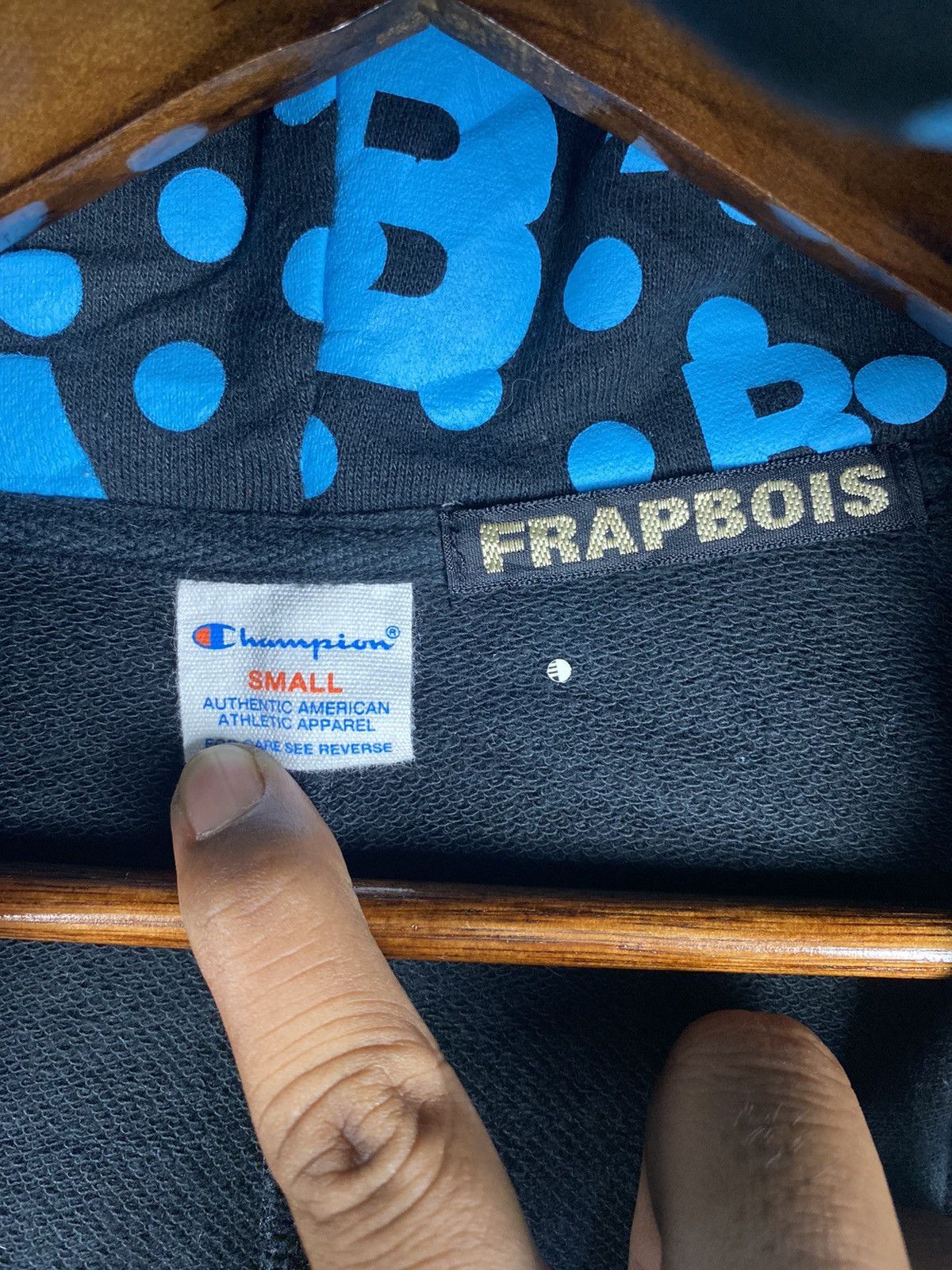 Issey Miyake Frapbois X Champion Hoodie Jacket