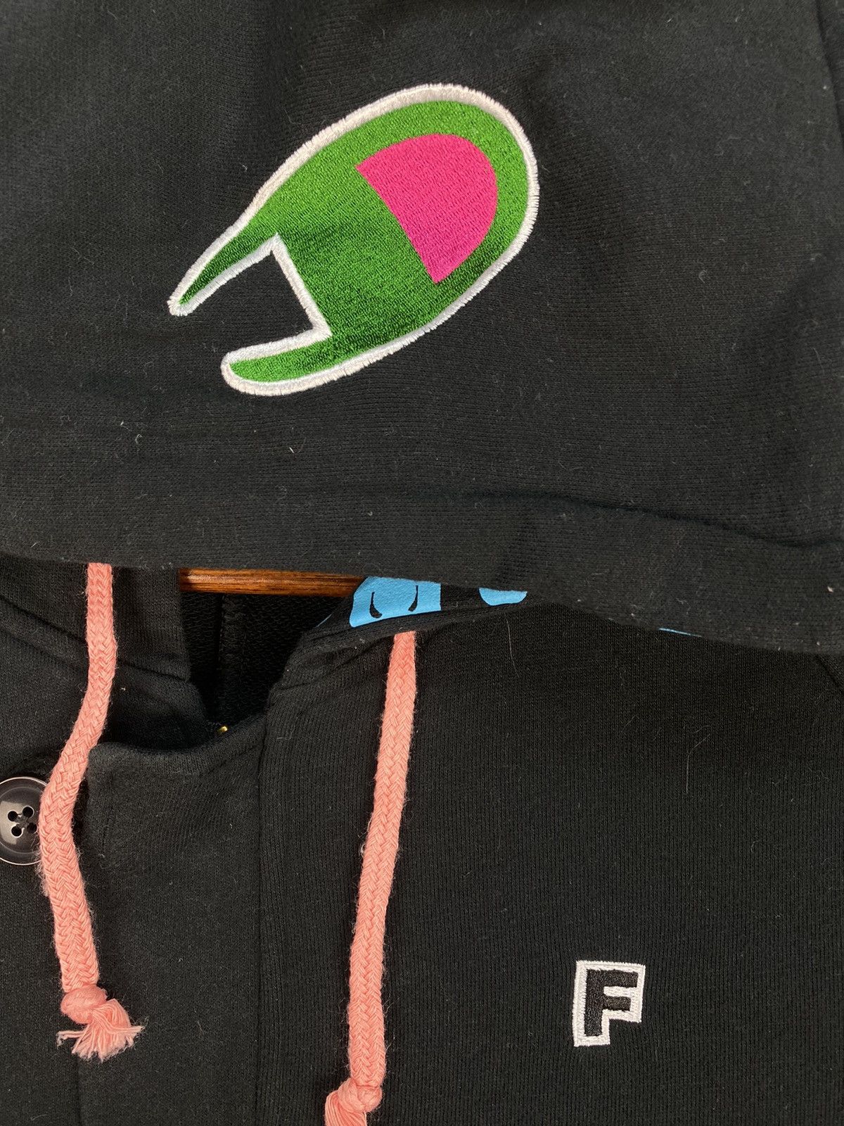 Issey Miyake Frapbois X Champion Hoodie Jacket