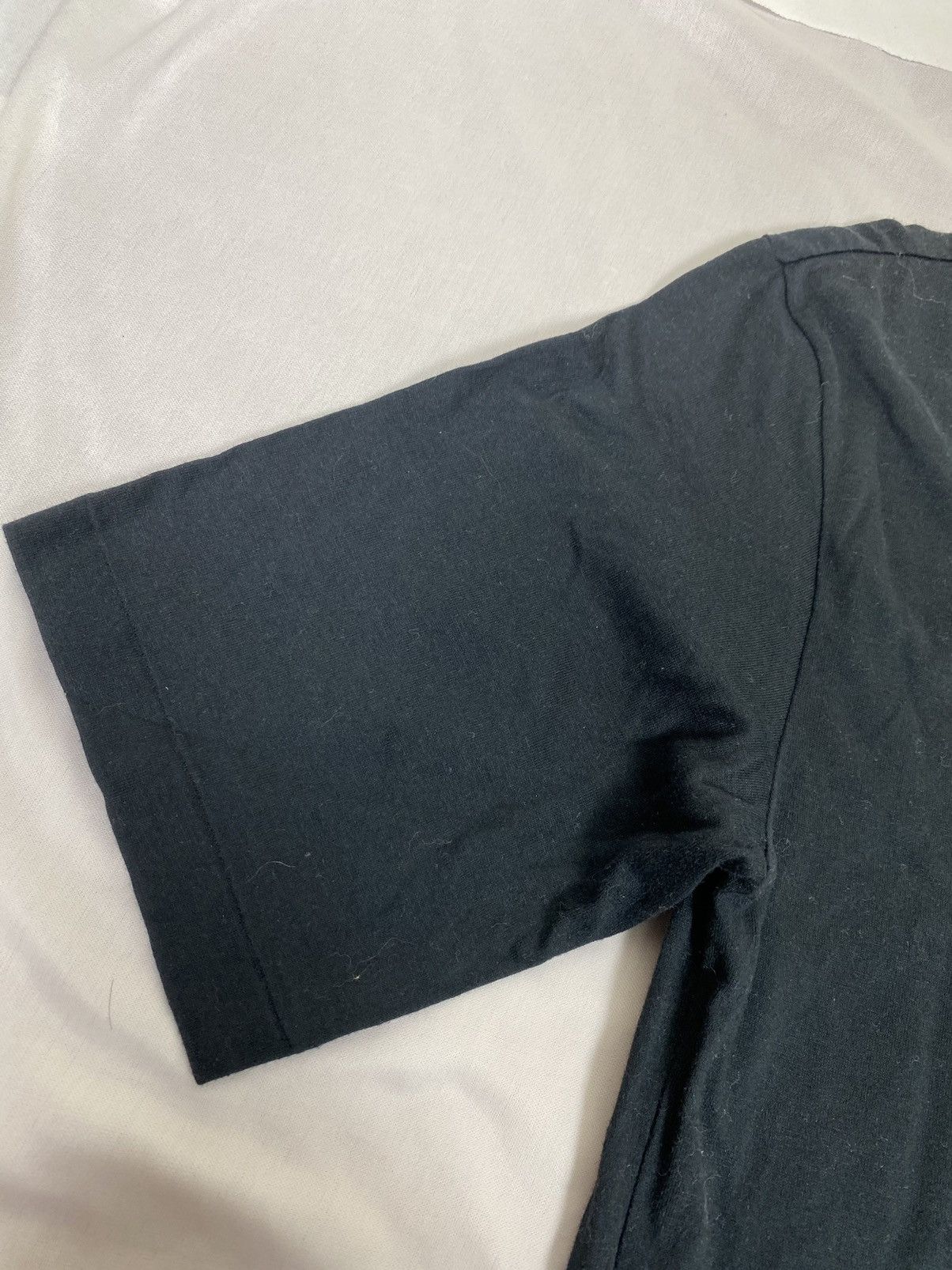 Yohji Yamamoto Yohji Yamamoto Pour Homme Black Plain Long Shirt Size US S / EU 44-46 / 1 - 3 Thumbnail