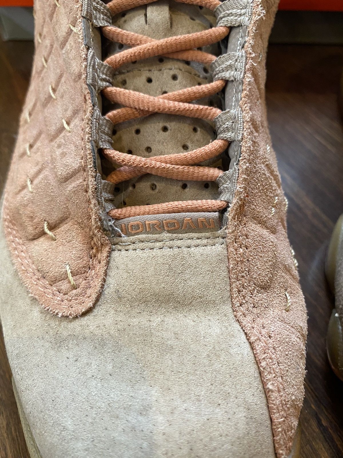 CLOT × Nike Clot x Jordan 13 Low Terracotta Size US 8.5 / EU 41-42 - 4 Thumbnail