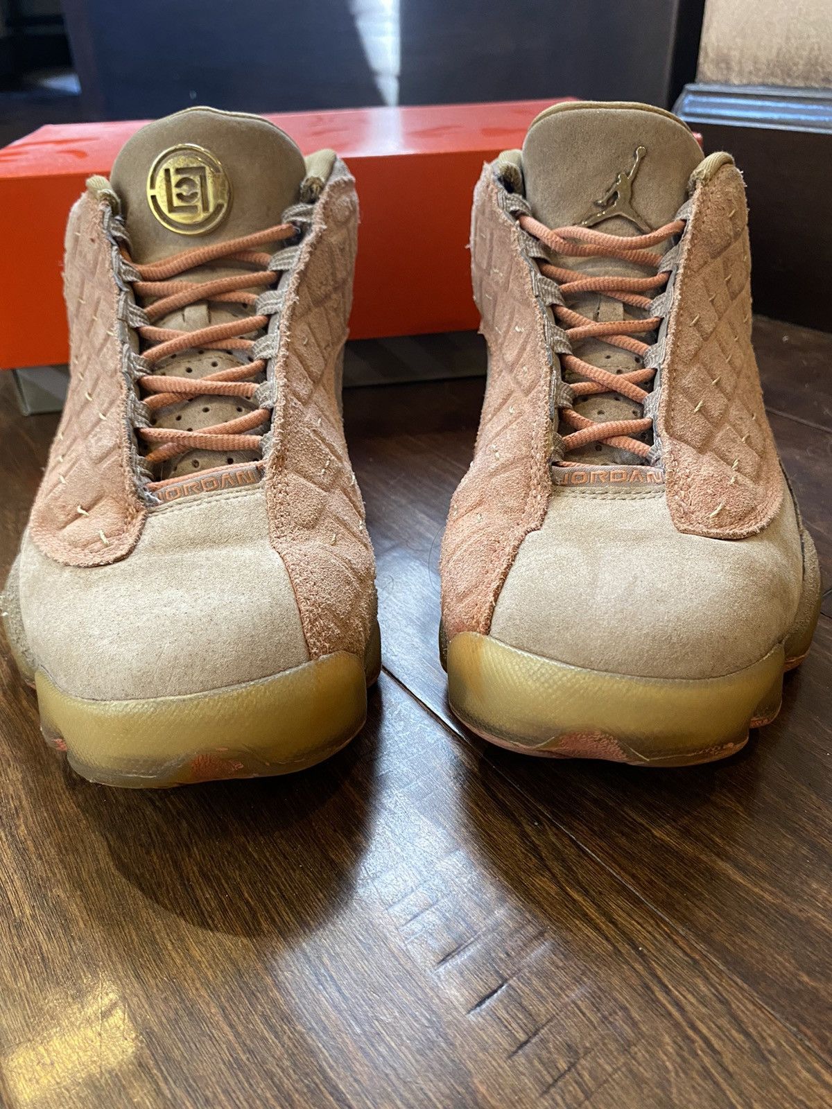 CLOT × Nike Clot x Jordan 13 Low Terracotta Size US 8.5 / EU 41-42 - 3 Thumbnail