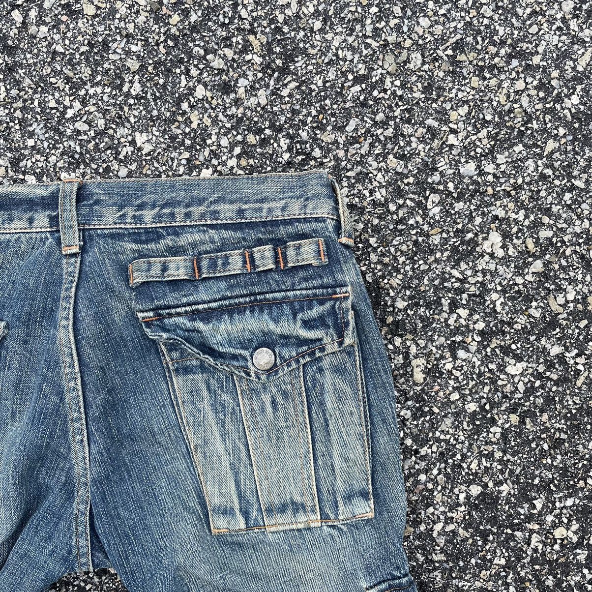 Seditionaries Vintage RNA Tactical Punk Bondage Hysteric LGB Style Jeans Size US 32 / EU 48 - 8 Thumbnail