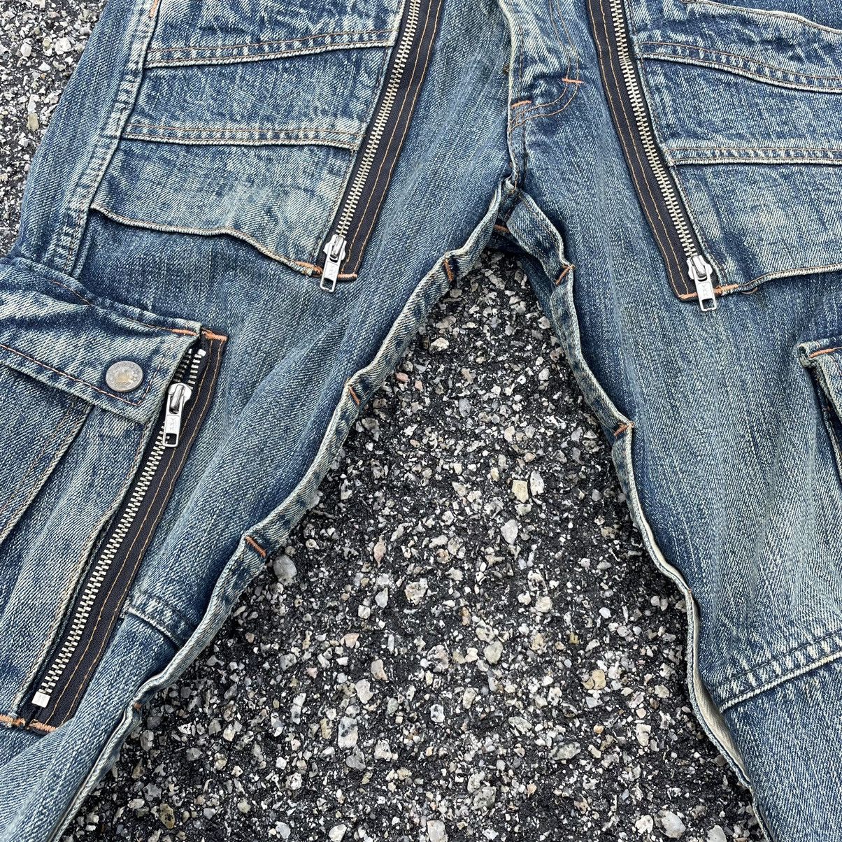 Seditionaries Vintage RNA Tactical Punk Bondage Hysteric LGB Style Jeans Size US 32 / EU 48 - 9 Thumbnail