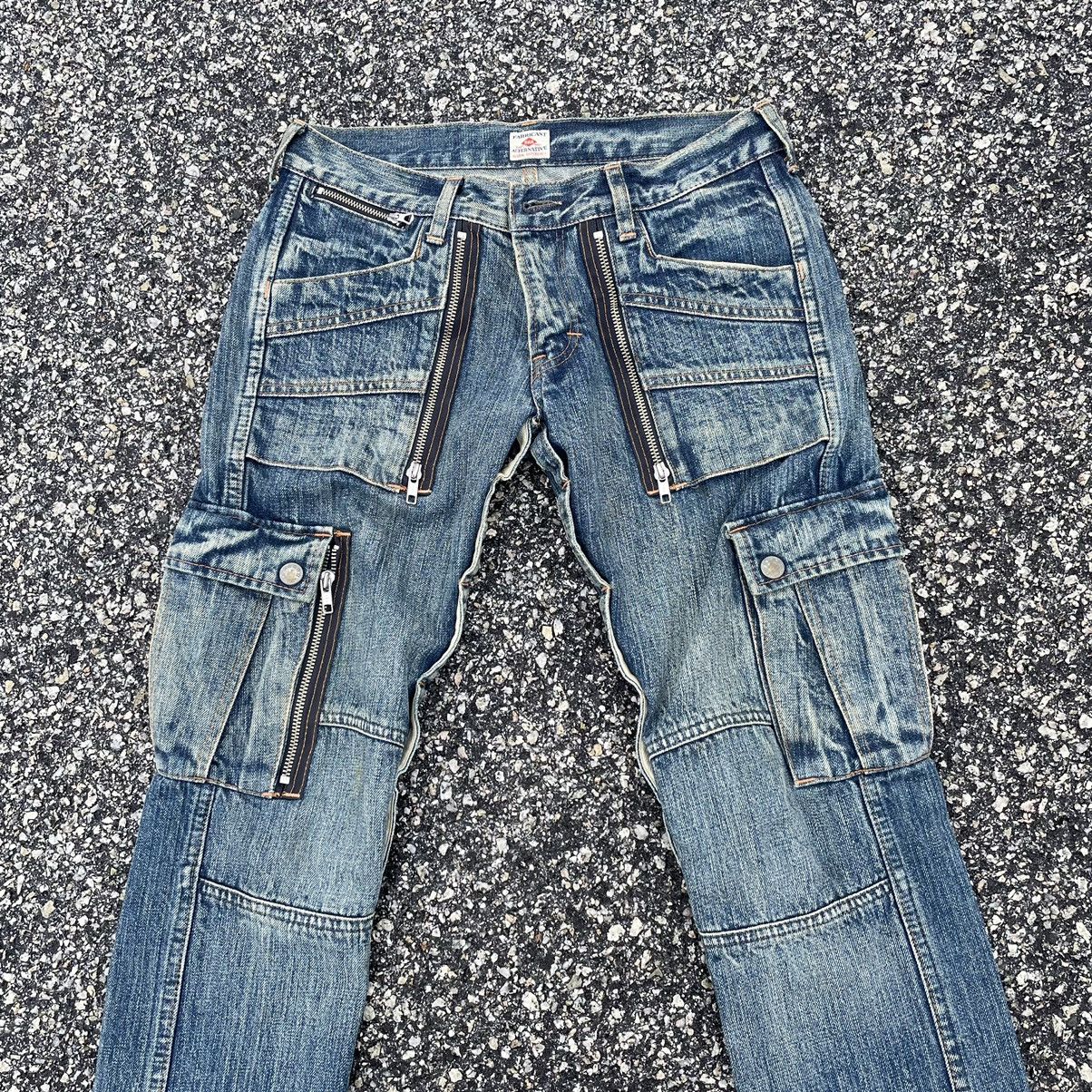 Seditionaries Vintage RNA Tactical Punk Bondage Hysteric LGB Style Jeans Size US 32 / EU 48 - 7 Thumbnail