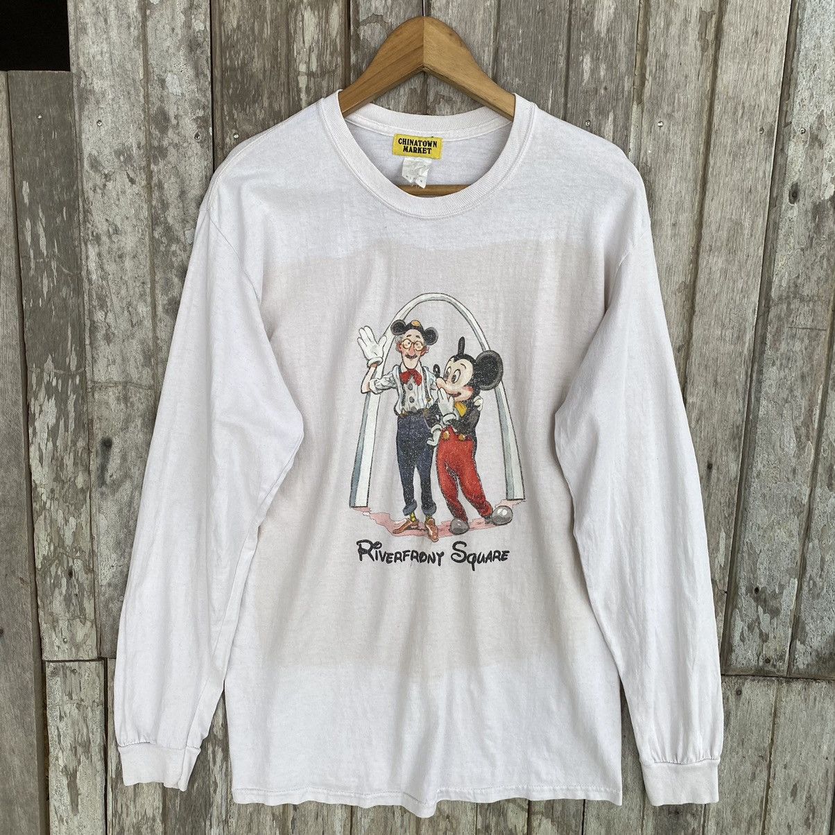 Market Chinatown Market Mickey ERD GRUNGE GRAIL OG L/S TEE Size US M / EU 48-50 / 2 - 1 Thumbnail