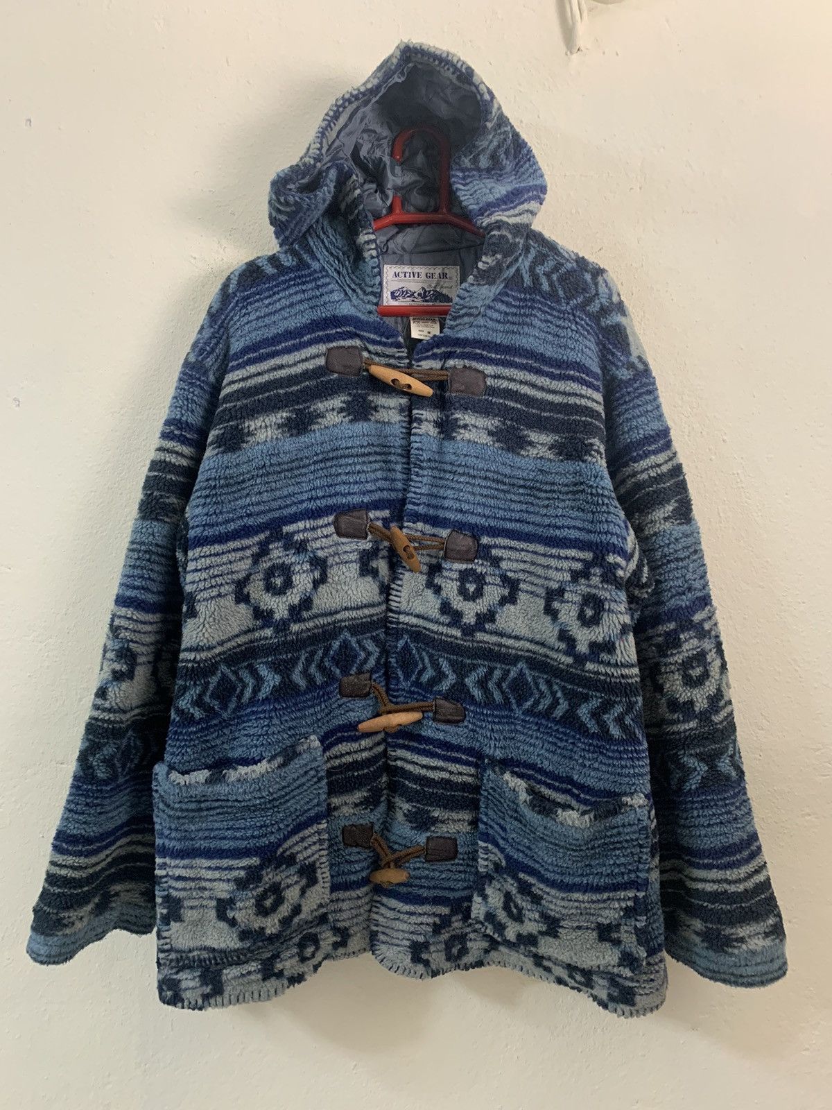 Vintage Active Gear Navajo Aztech Sherpa Jacket Size US M / EU 48-50 / 2 - 1 Thumbnail