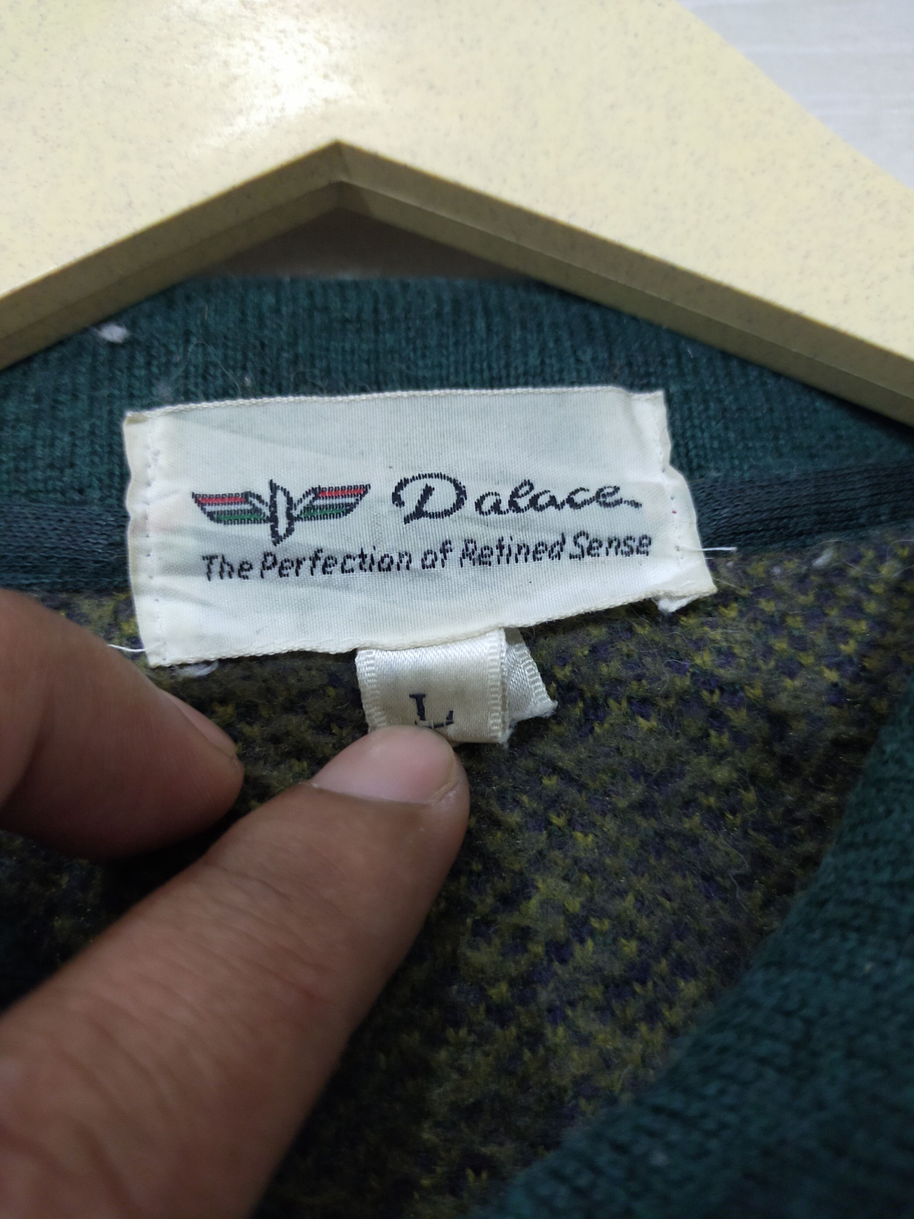 Japanese Brand Dalace Knitwear Button Sweatshirt Size US L / EU 52-54 / 3 - 3 Thumbnail