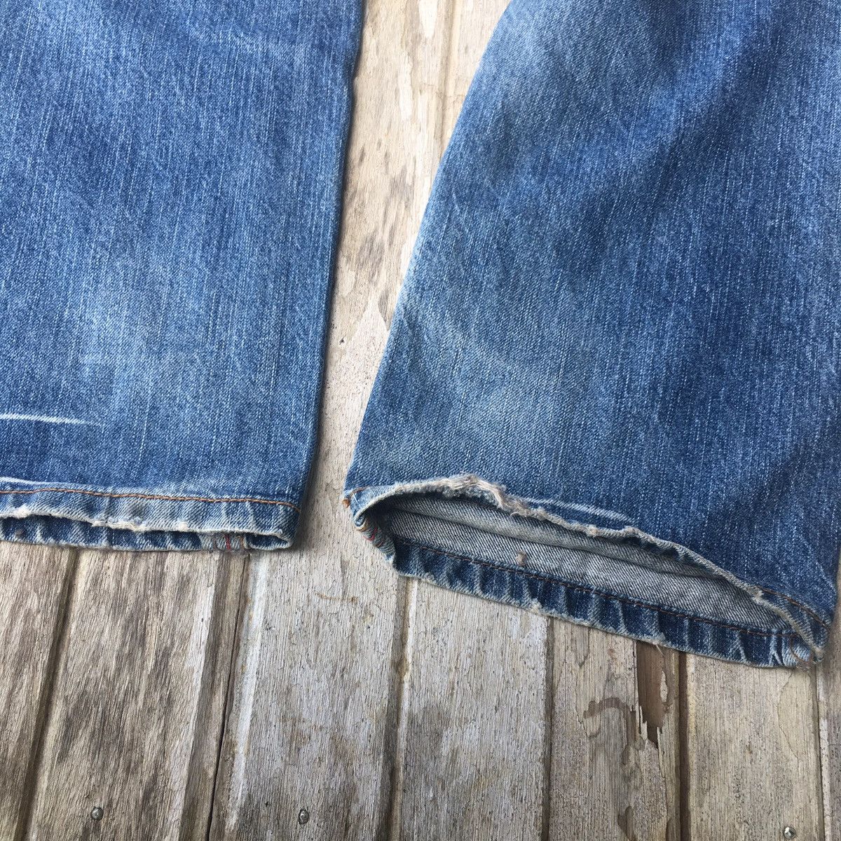 Gotcha Thrashed Vintage Gotcha Surfboard ERD GRUNGE JEANS Size US 36 / EU 52 - 10 Thumbnail