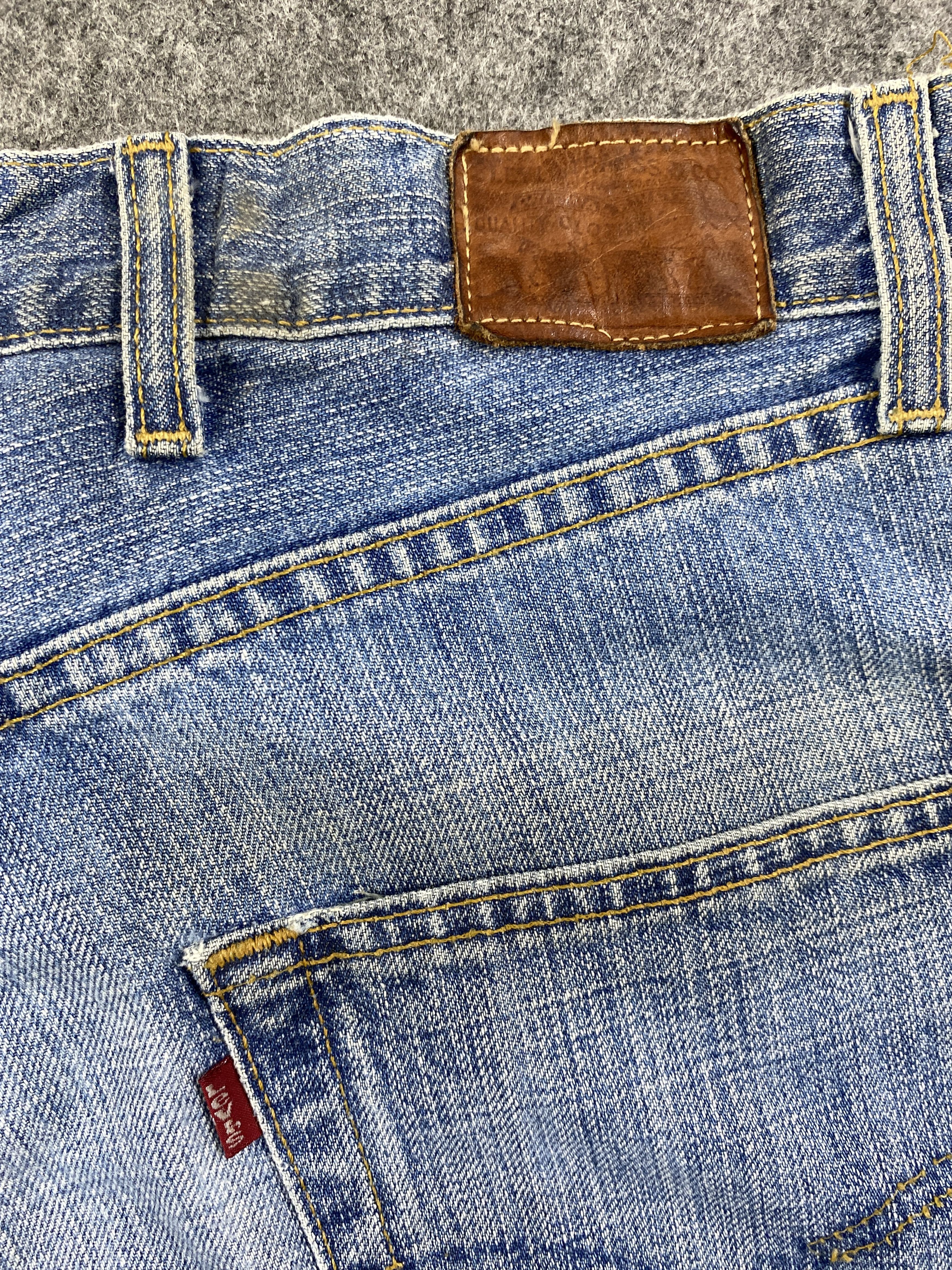 Levi's 90's Blue Vintage Levi's USA 34x31.5 Denim -JN1607 Size US 34 / EU 50 - 10 Thumbnail