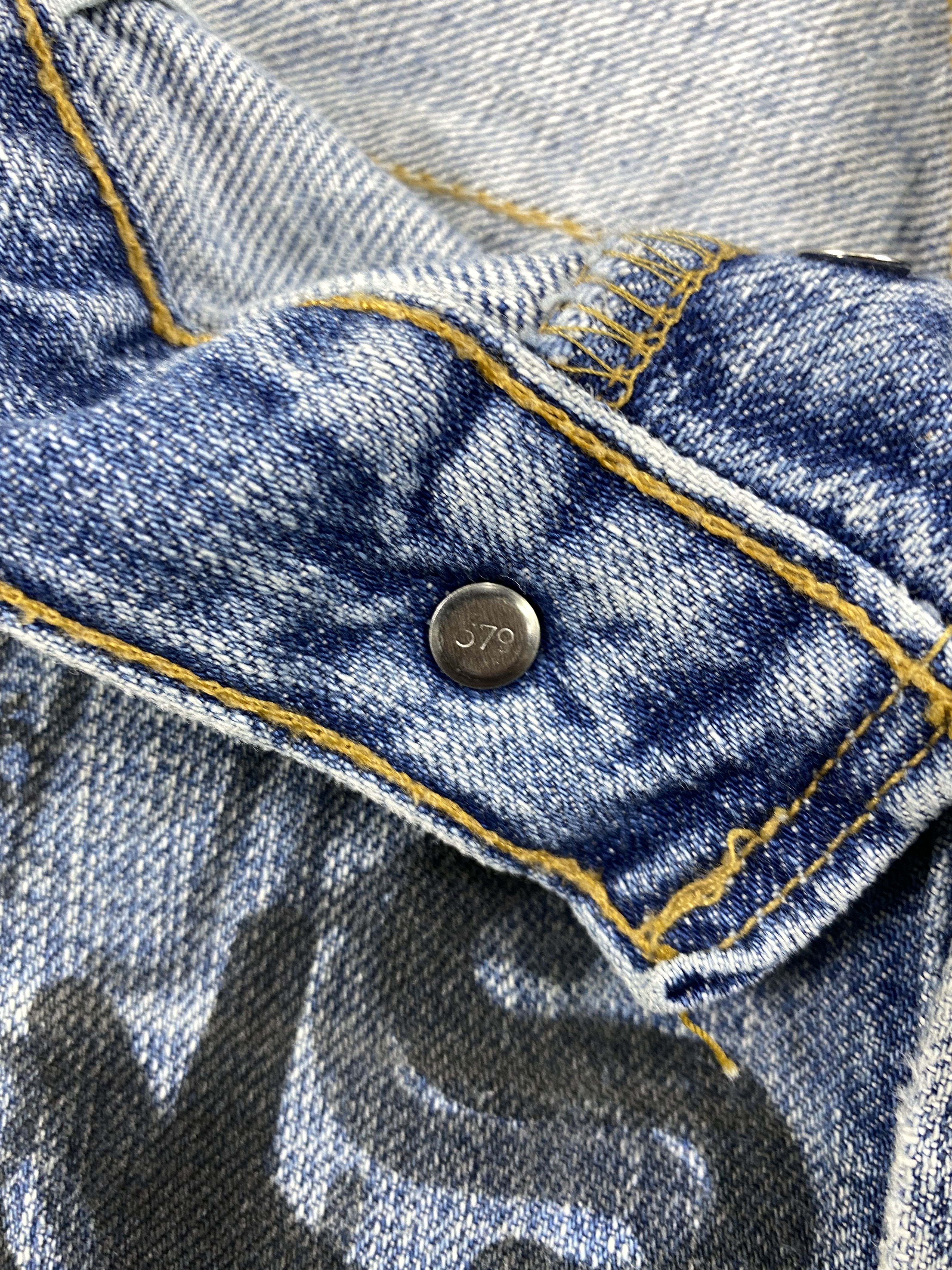 Levi's 90's Blue Vintage Levi's USA 34x31.5 Denim -JN1607 Size US 34 / EU 50 - 7 Thumbnail