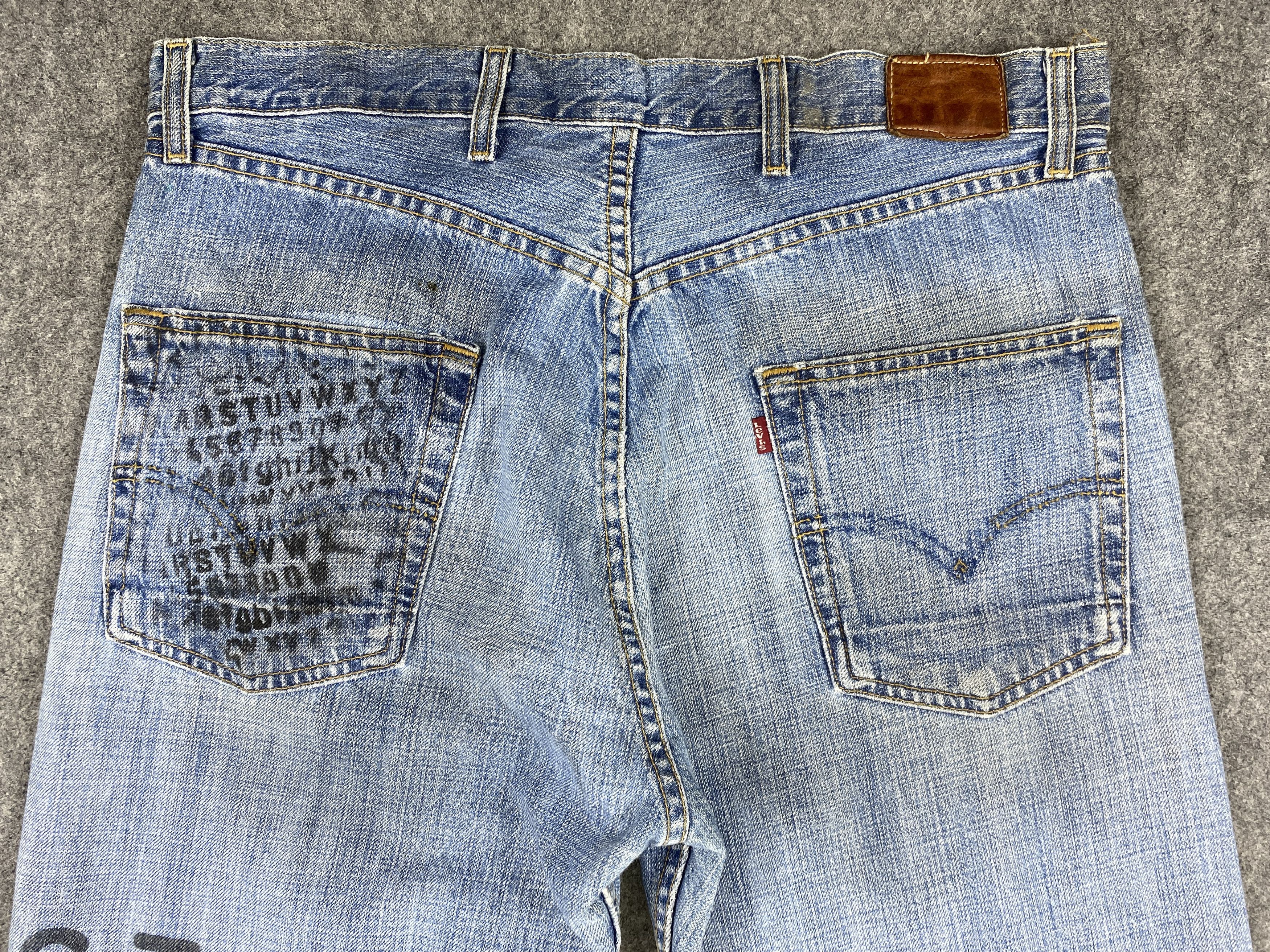 Levi's 90's Blue Vintage Levi's USA 34x31.5 Denim -JN1607 Size US 34 / EU 50 - 4 Thumbnail