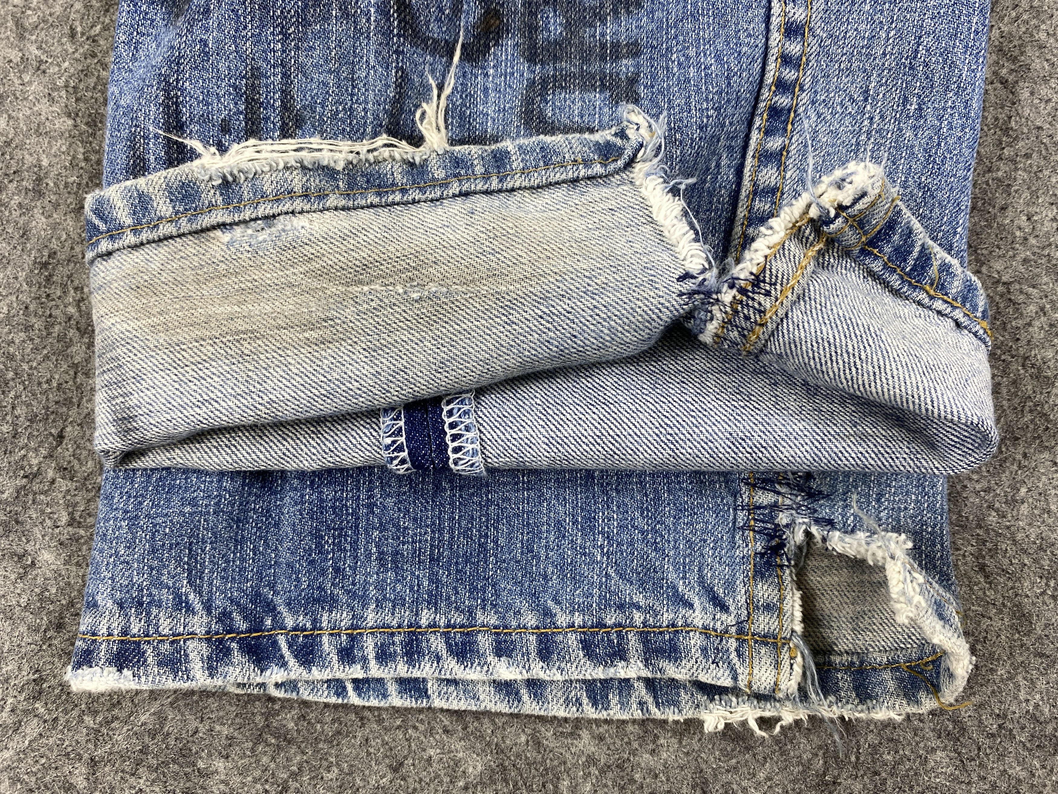 Levi's 90's Blue Vintage Levi's USA 34x31.5 Denim -JN1607 Size US 34 / EU 50 - 11 Thumbnail