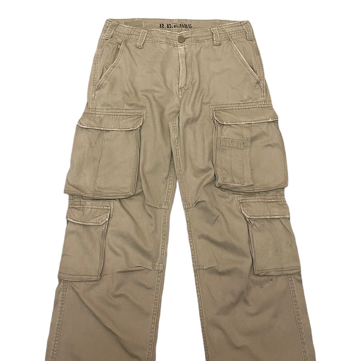 Hysteric Glamour 🔥GRAIL 🇯🇵 RCC 986 TACTICAL MULTI POCKET CARGO PANTS Size US 34 / EU 50 - 7 Thumbnail