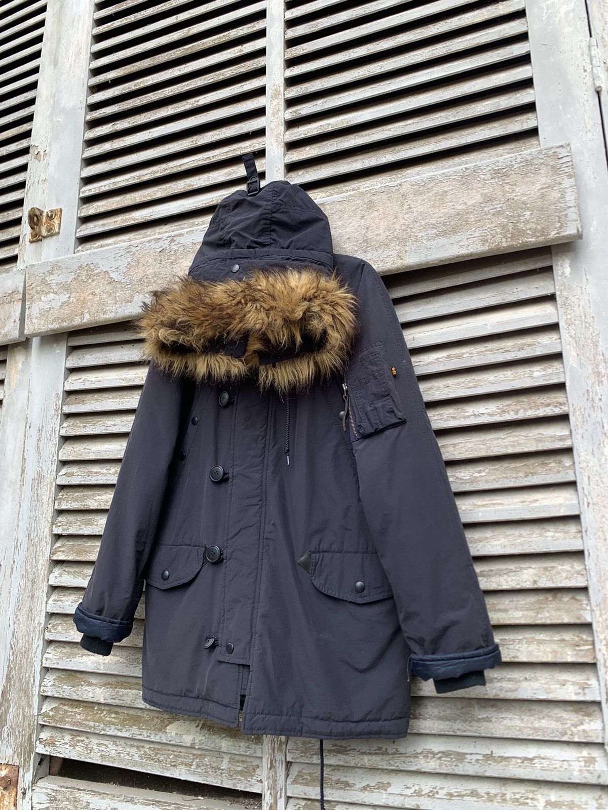 Alpha Industries 🪖ALPHA INDUSTRIES PARKA JACKET Size US S / EU 44-46 / 1 - 3 Thumbnail