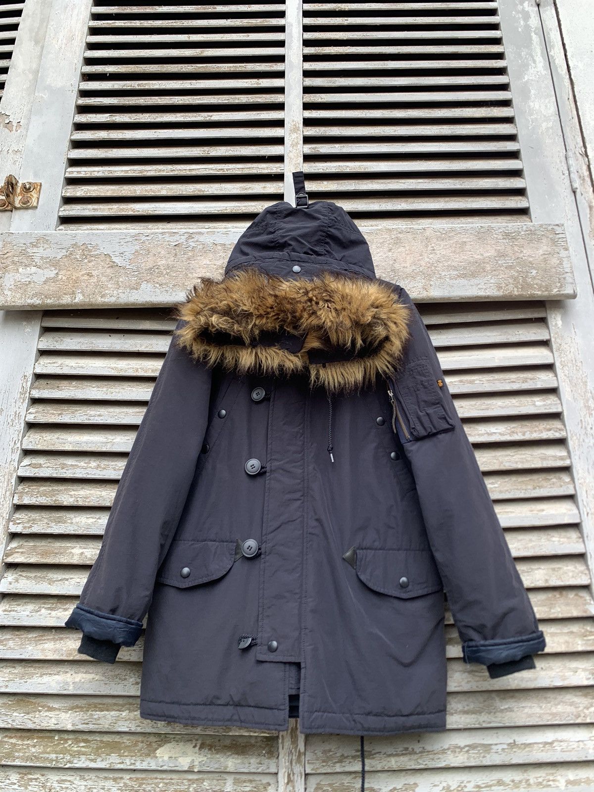 Alpha Industries 🪖ALPHA INDUSTRIES PARKA JACKET Size US S / EU 44-46 / 1 - 5 Thumbnail