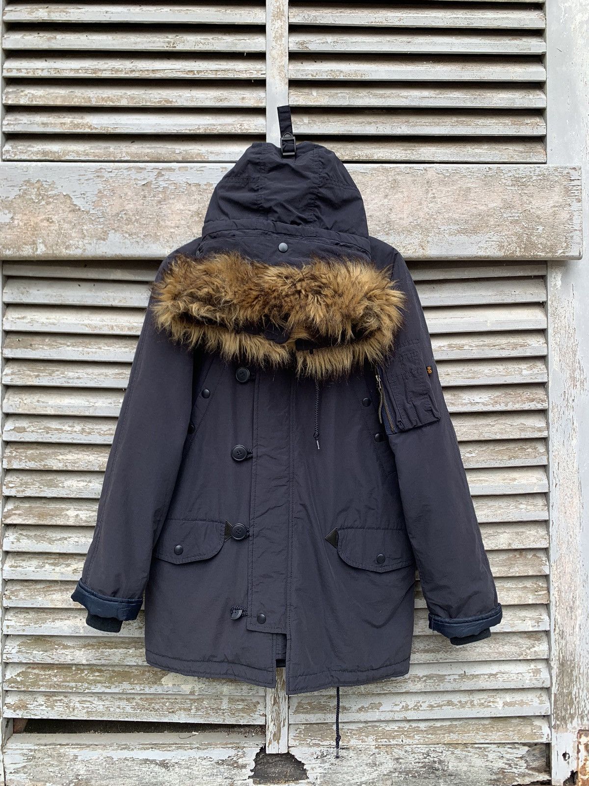 Alpha Industries 🪖ALPHA INDUSTRIES PARKA JACKET Size US S / EU 44-46 / 1 - 2 Thumbnail