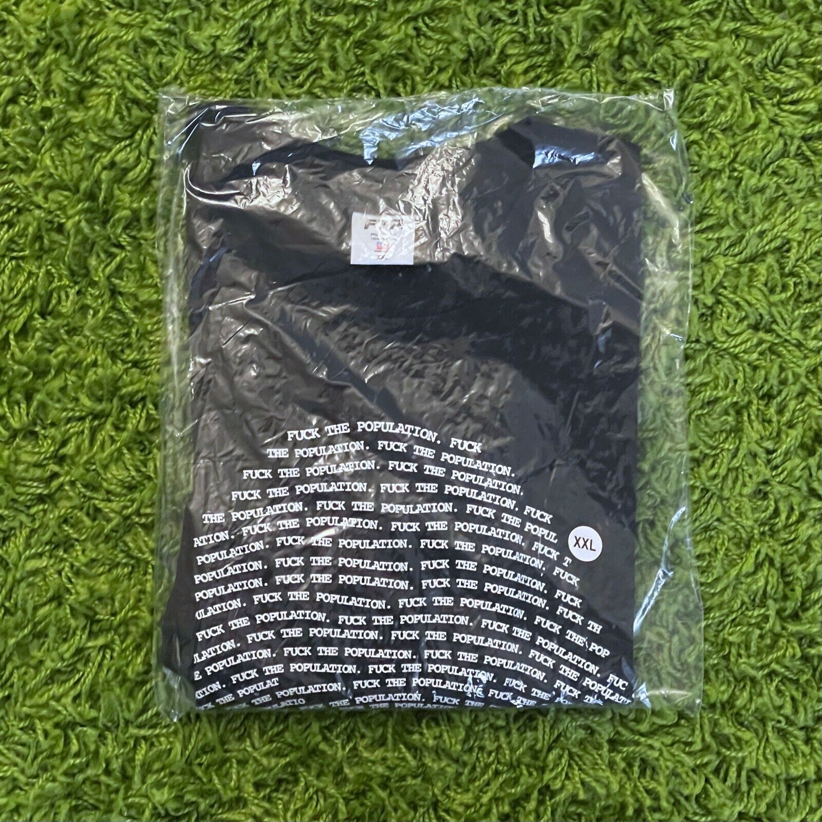 Fuck The Population FTP Fingerprint Tee Black (2021) Size XXL Size US XXL / EU 58 / 5 - 2 Thumbnail