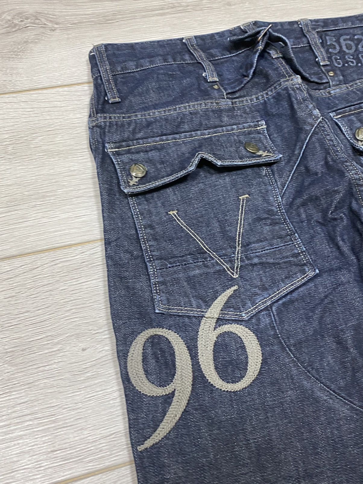 G-Star G star RAW tarred embro cargo jeans denim Size US 32 / EU 48 - 4 Thumbnail