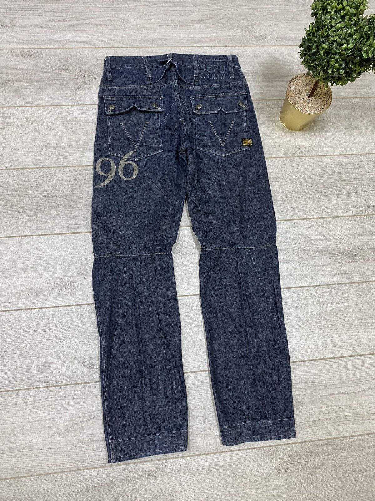 G-Star G star RAW tarred embro cargo jeans denim Size US 32 / EU 48 - 1 Thumbnail