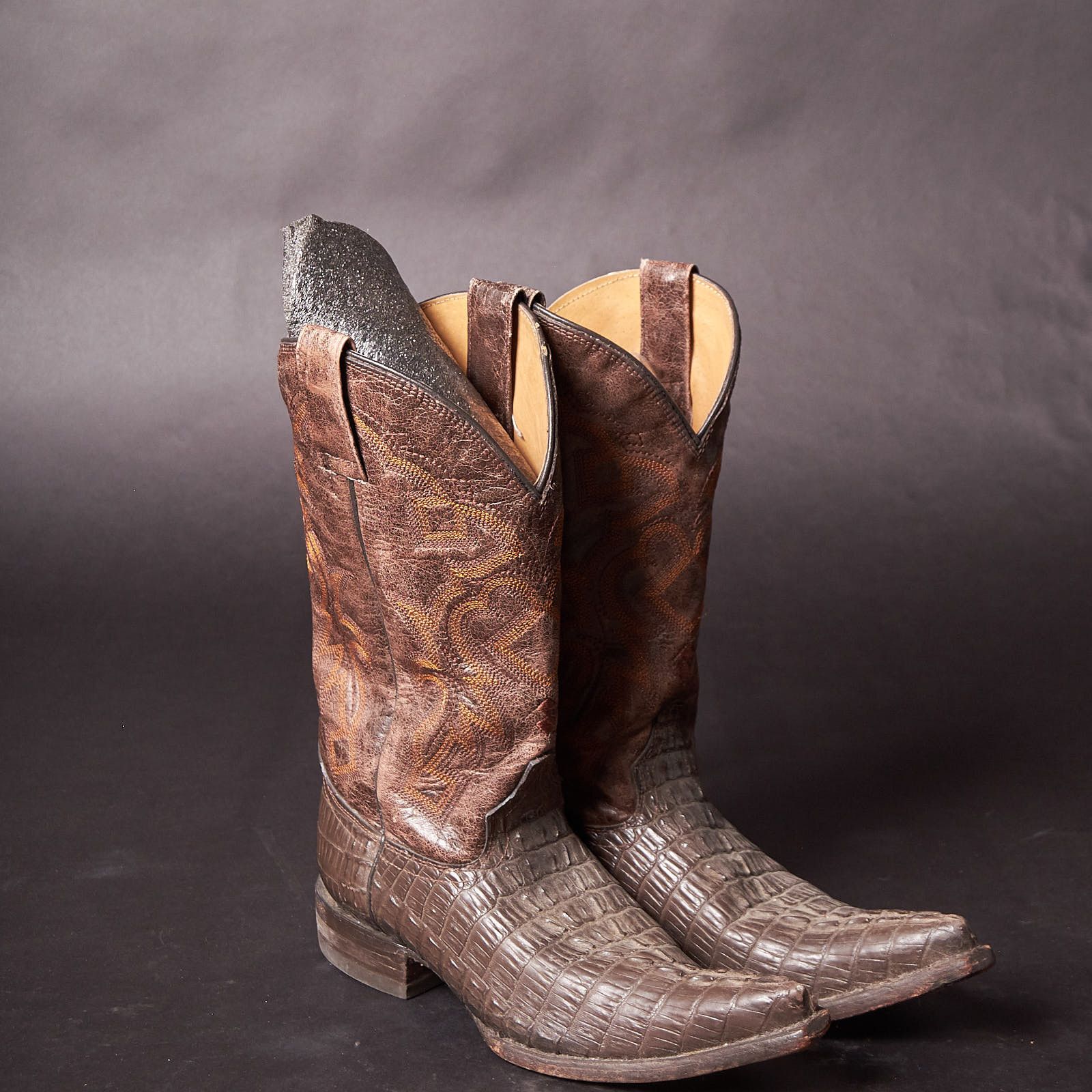 Vintage 1990s Forastero Leather Western Boots Pointy