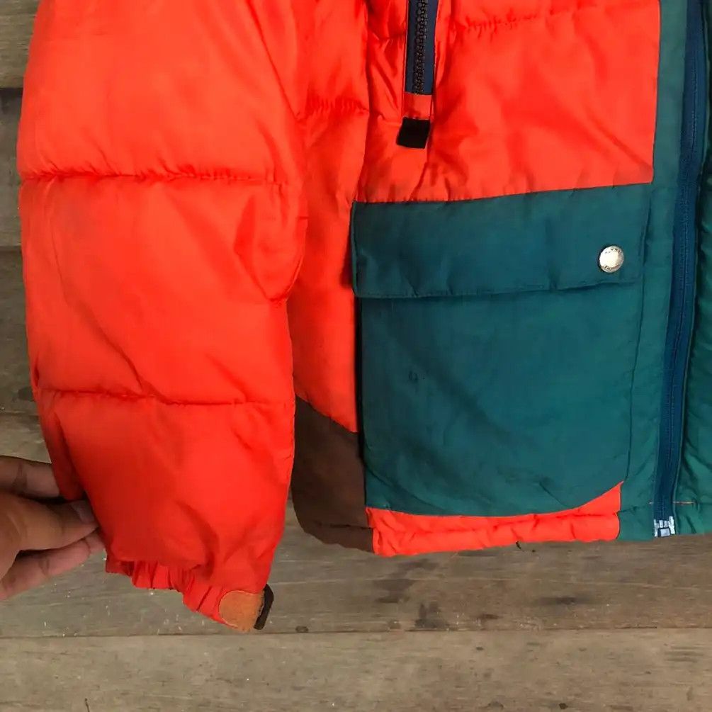 Japanese Brand × Vintage Hummel Green Orange Parkas Hoodie #765 Size US M / EU 48-50 / 2 - 4 Thumbnail