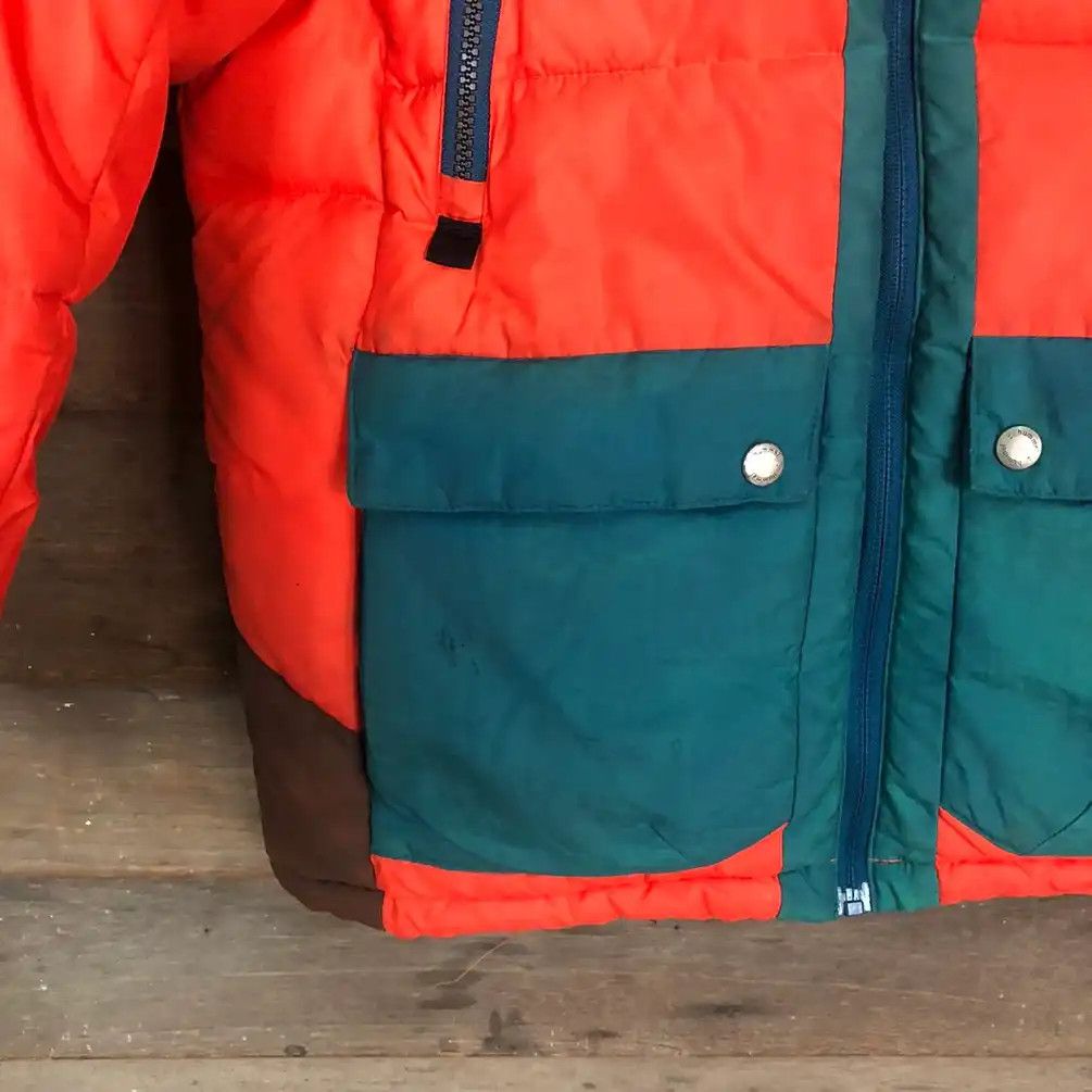 Japanese Brand × Vintage Hummel Green Orange Parkas Hoodie #765 Size US M / EU 48-50 / 2 - 7 Thumbnail